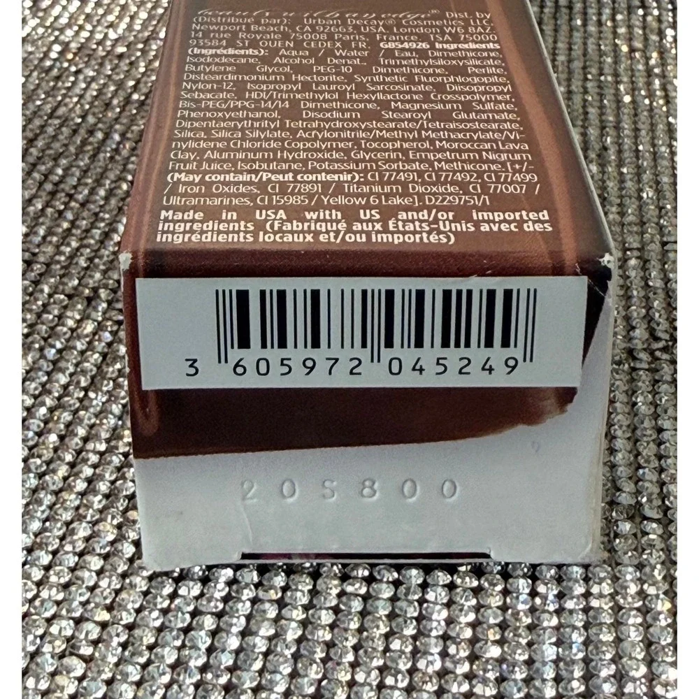 Urban Decay Stay Naked Weightless Liquid Foundation 90WR Ultra Deep Warm Red New